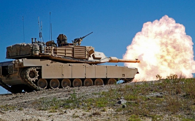 Xe tăng chiến đấu chủ lực M1A2 Abrams của Mỹ. Ảnh: Military