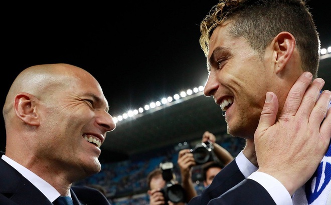 Ronaldo có thể về dưới trướng Zidane. Ảnh: Getty