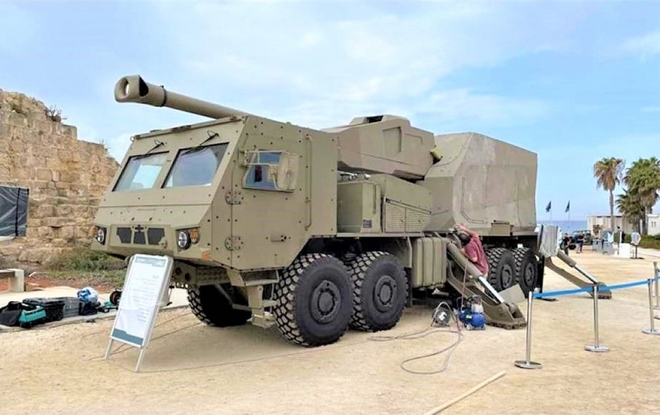 Pháo tự hành thế hệ mới SIGMA 155 mm của Israel lộ diện - Ảnh 2.