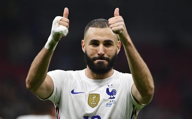 Benzema được vinh danh với giải Cầu thủ Pháp xuất sắc nhất năm 2021