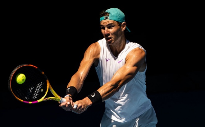 Sau khi Djokovic không thể dự giải, Nadal là tay vợt được chú ý nhất Australian Open 2022. (Ảnh: Getty).