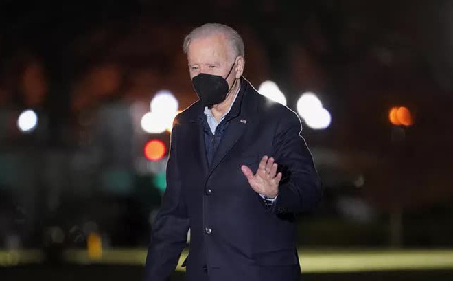 Tổng thống Mỹ Joe Biden đến Nhà Trắng hôm 17-1. Ảnh: Reuters