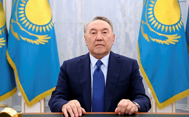 Cựu Tổng thống Kazakhstan Nursultan Nazarbayev. Ảnh: Getty Images