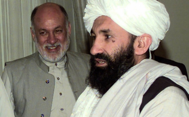 Quyền Thủ tướng Afghanistan Mullah Hasan Akhund. Ảnh: Reuters