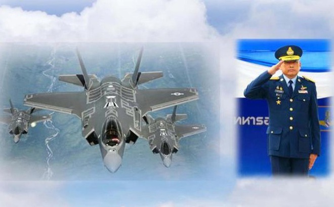 Tư lệnh Không quân Thái Lan Napadej Dupatmia đề xuất kế hoạch mua 8 máy bay tàng hình F-35, trở thành quốc gia đầu tiên trong khu vực có F-35 (Ảnh: Sina).