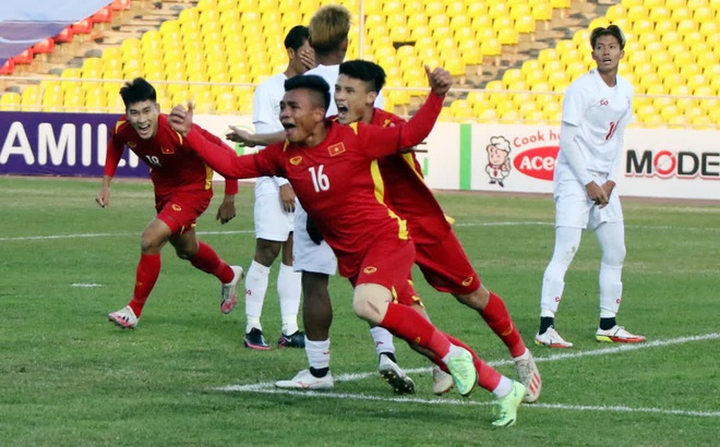 Hồ Thanh Minh tỏa sáng ở Vòng loại U23 châu Á 2022. (Ảnh: AFC)