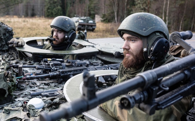 Binh sỹ Na Uy trong cuộc tập trận Trident Juncture 2018. Ảnh: Getty