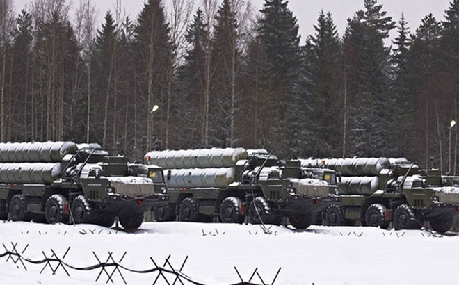 Nga đang triển khai 2 tiểu đoàn tên lửa đất đối không S-400 đến Belarus để chuẩn bị tập trận quân sự vào tháng tới. Ảnh: mil.ru