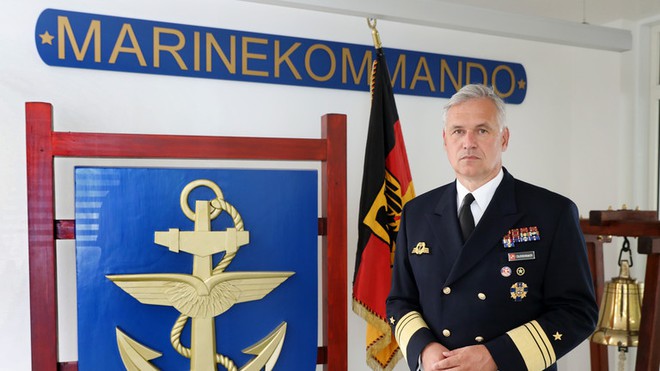 Tư lệnh Hải quân Đức từ chức vì bình luận về Tổng thống Putin vào thời điểm nhạy cảm - Ảnh 1.