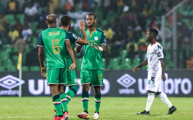 Comoros dự vòng 1/8 AFCON 2021 mà không có thủ môn. (Ảnh: Getty).