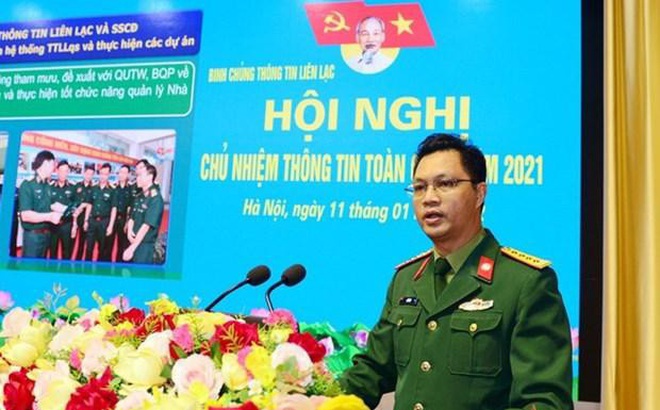 Đại tá Lê Dũng được bổ nhiệm làm Tư lệnh Bộ Tư lệnh Tác chiến không gian mạng, Bộ Quốc phòng. (Nguồn: baochinhphu.vn)