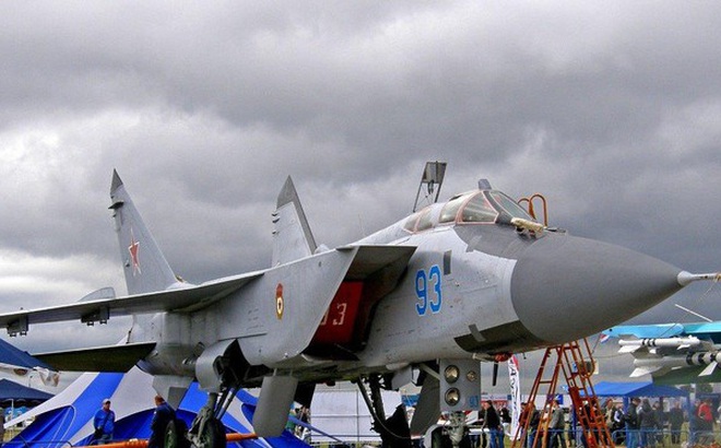 Máy bay tiêm kích MiG-31 của quân đội Nga