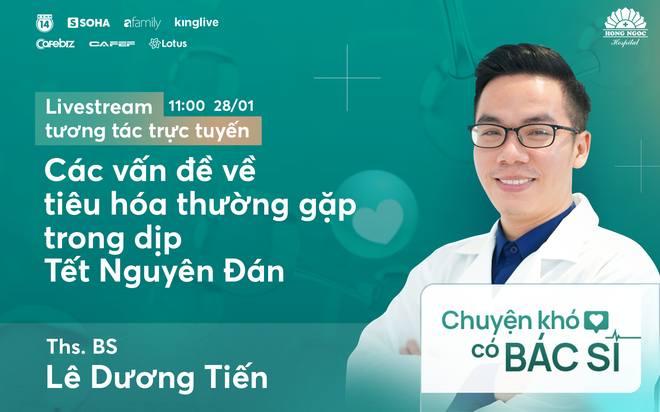 Tết VUI nhưng phải AN TOÀN: Các vấn đề tiêu hoá thường gặp và cách xử trí - Ảnh 1.