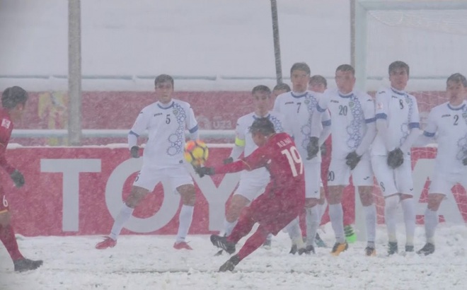 4 năm đã trôi qua từ ngày U23 Việt Nam có trận chung kết U23 châu Á lịch sử với U23 Uzbekistan. (Ảnh: AFC).