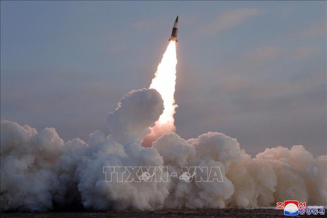 Triều Tiên xác nhận bắn thử tên lửa hành trình tầm xa và tên lửa đất đối đất  - Ảnh 1.