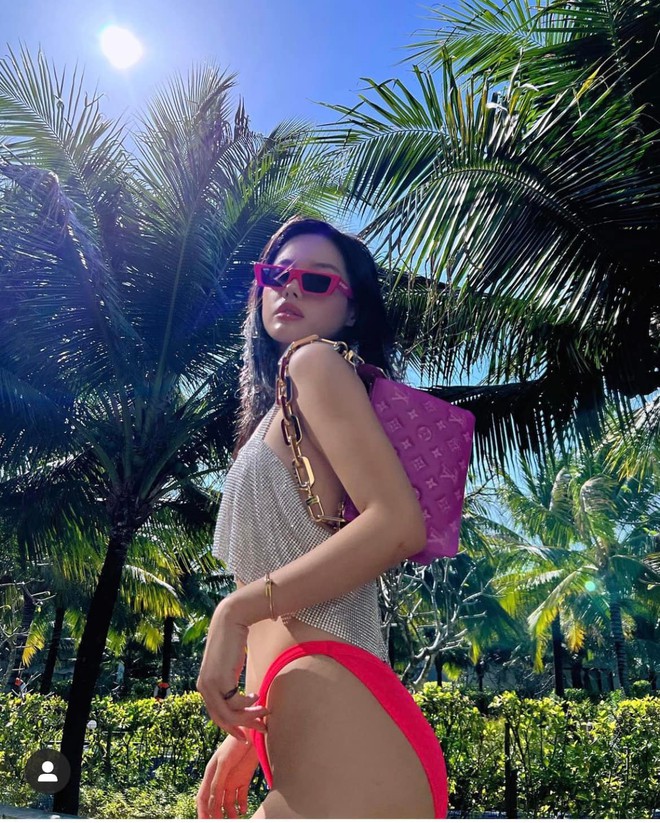 Khánh Linh The Face gây ấn tượng khi diện bikini nóng bỏng - Ảnh 3.