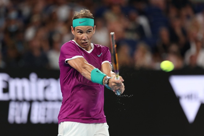 Ngược dòng kịch tính ở chung kết Australian Open, Nadal vượt Federer và Djokovic để cán mốc vĩ đại nhất lịch sử quần vợt nam - Ảnh 7.