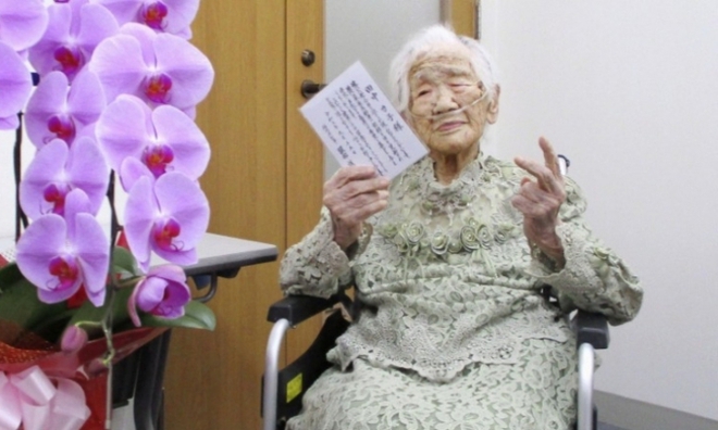 Cụ bà cao tuổi nhất thế giới mừng sinh nhật lần thứ 119 - Ảnh 1.