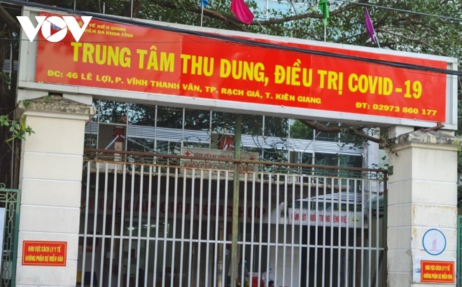 Trung tâm thu dung điều trị Covid-19 tỉnh Kiên Giang