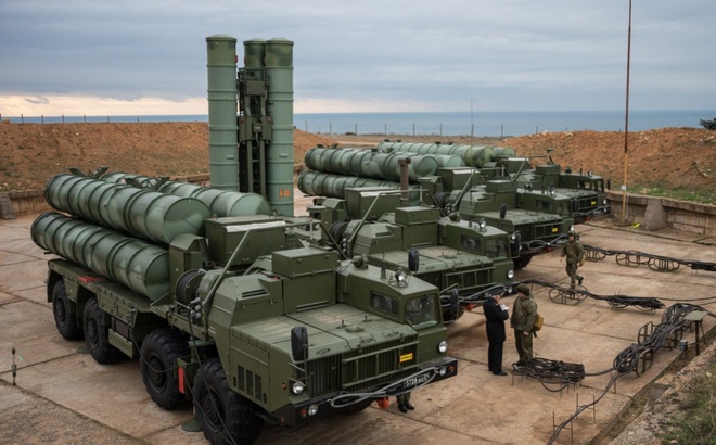 Hệ thống S-400. Ảnh: RT