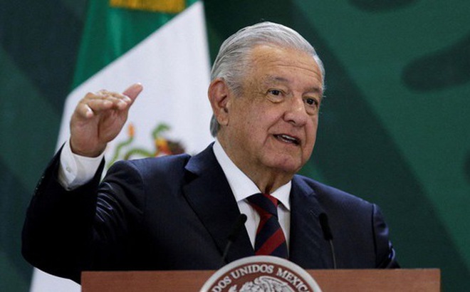 Tổng thống Mexico Andres Manuel Lopez Obrador - Ảnh: REUTERS