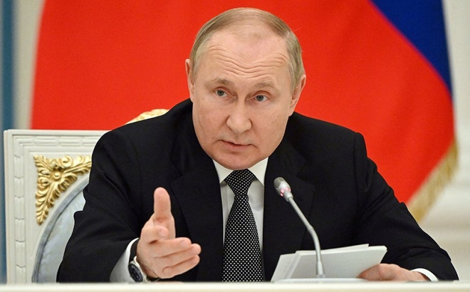Tổng thống Nga Vladimir Putin. Ảnh: Reuters