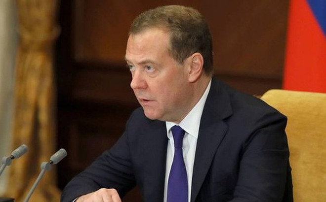 Phó Chủ tịch Hội đồng An ninh Nga Dmitry Medvedev. (Ảnh: Tass)
