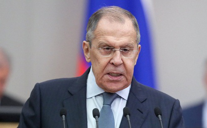 Ngoại trưởng Nga Sergey Lavrov - Ảnh: REUTERS