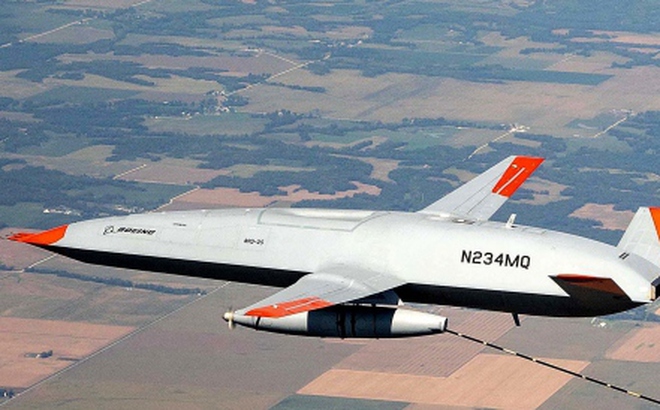 UAV MQ-25 Stingray của Boeing. Ảnh: Wikipedia.