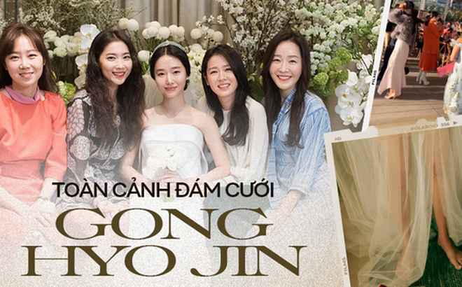 Đám cưới của Gong Hyo Jin Cô dâu hé lộ váy cưới độc lạ dàn sao