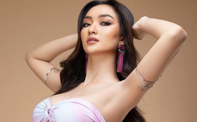 Chân dung Hoa hậu Campuchia phải xin lỗi Thùy Tiên vì bức ảnh chế