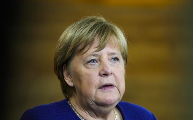 Cựu Thủ tướng Đức Angela Merkel. (Ảnh: AP)