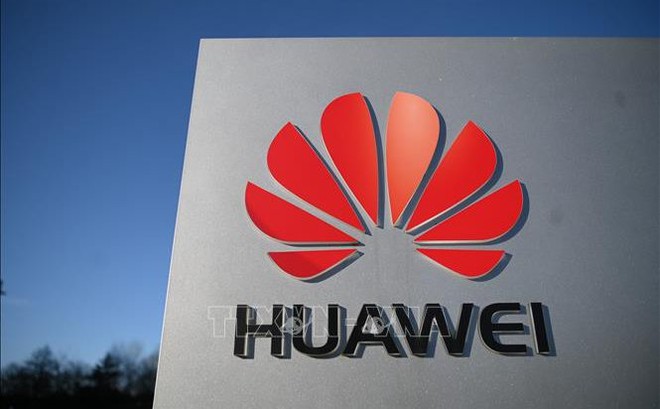 Biểu tượng Huawei. Ảnh: AFP/TTXVN