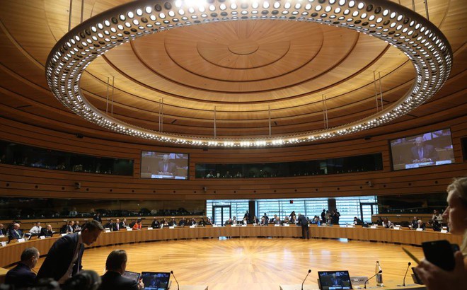 Quang cảnh cuộc họp của Hội đồng Đối ngoại EU ngày 17/10. Ảnh: ec.europa.eu