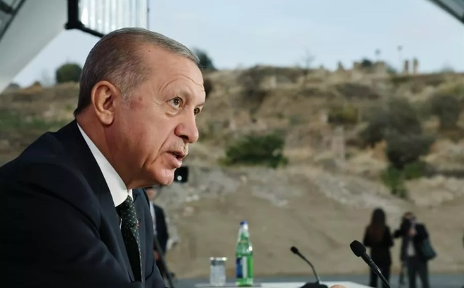 Tổng thống Thổ Nhĩ Kỳ Recep Tayyip Erdoğan. Ảnh: Hurriyet