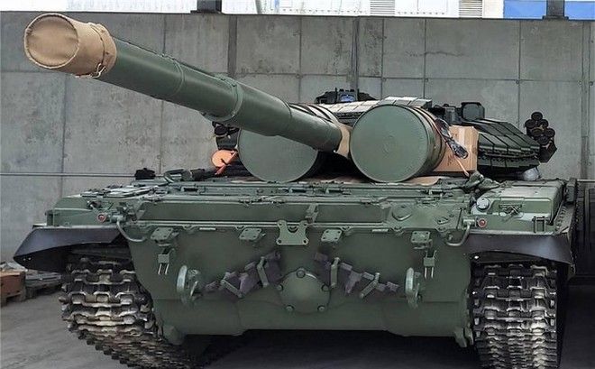 Xe tăng chiến đấu chủ lực T-72 Avenger của Séc cung cấp cho Ukraine. Ảnh: Army Recognition