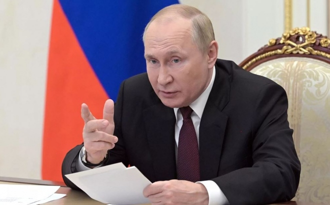 Tổng thống Nga Vladimir Putin. Ảnh: Sputnik