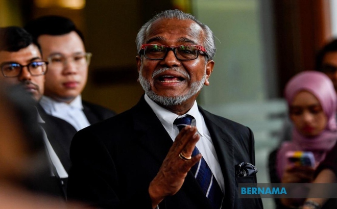 Luật sư Muhammad Shafee Abdullah từng dẫn đầu nhóm bào chữa cho cựu Thủ tướng Malaysia Najib Razak. Nguồn: Bernama