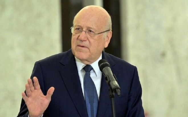 Thủ tướng Lebanon Najib Mikati. Ảnh: RT