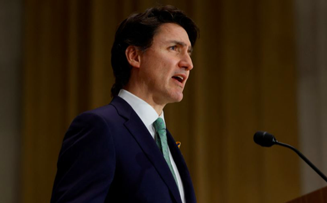 Thủ tướng Canada Justin Trudeau. (Ảnh: Reuters)