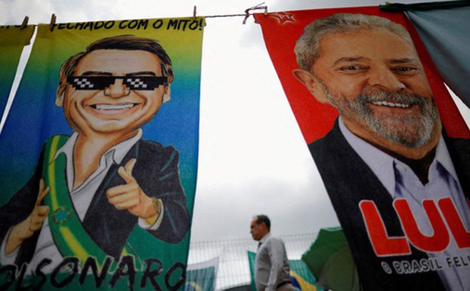 Người Brazil sẽ bầu vòng 2 tổng thống vào ngày 30-10 - Ảnh: REUTERS