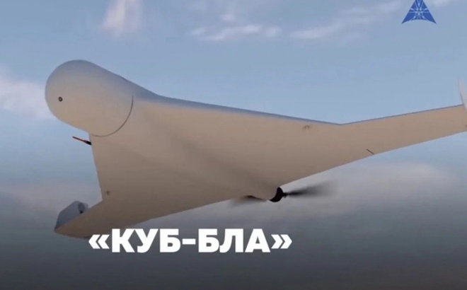 UAV cảm tử KUB-BLA của Nga. Ảnh: Kalashnikov.