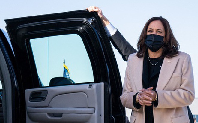 Phó tổng thống Mỹ Kamala Harris - Ảnh: AFP