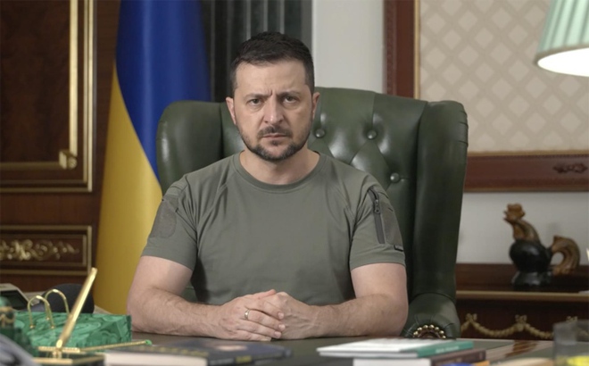 Tổng thống Ukraine Volodymyr Zelenskyy