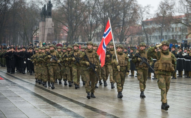 Na Uy nâng mức cảnh báo quân đội vì xung đột Nga-Ukraine. Ảnh: Global Look Press