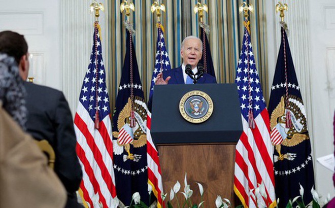 Tổng thống Mỹ Joe Biden - Ảnh: REUTERS