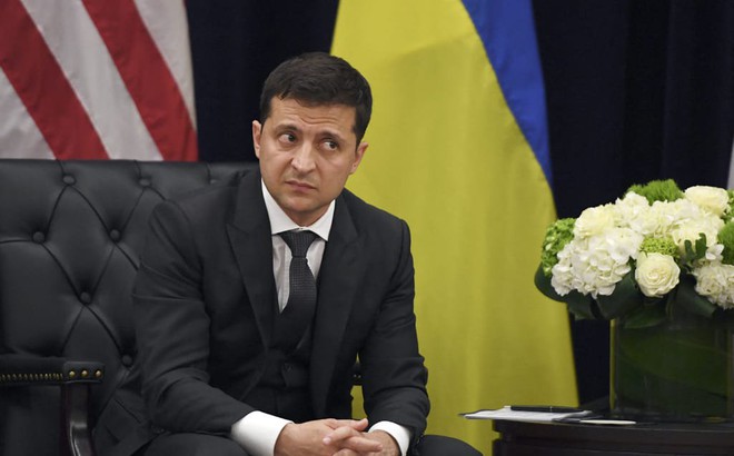 Tổng thống Ukraine Volodymyr Zelensky trong chuyến thăm New York năm 2019. Ảnh: AFP