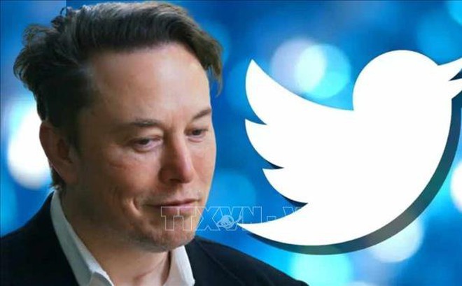 Tỷ phú Elon Musk và biểu tượng Twitter. Ảnh: Finnews24/TTXVN