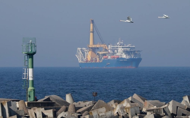 Cơ quan Tình báo Đối ngoại Nga (SVR) từng cho biết tàu giám sát Thụy Điển đã hiện diện gần khu vực đường ống Nord Stream những ngày trước khi xảy ra sự cố rò rỉ khí đốt. (Ảnh: TASS)
