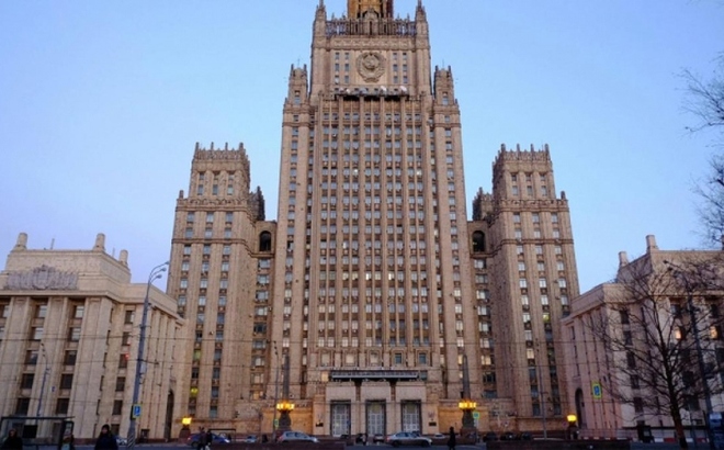 Trụ sở Bộ Ngoại giao Nga. Ảnh: RIA Novosti.